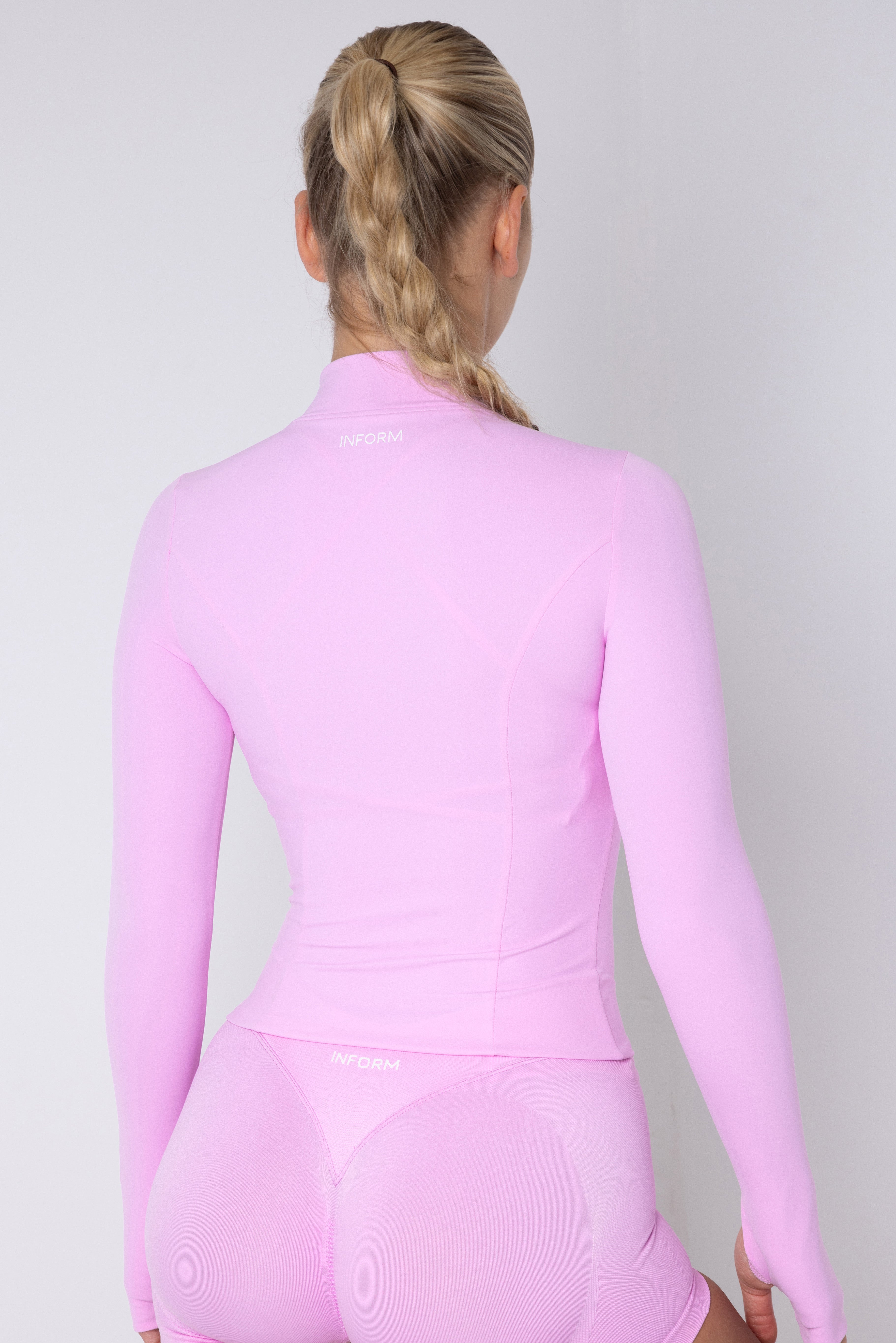 FEMALE LA FORM YELLOW WORKOUT GYM ZIPPER - INFORM ACTIVE