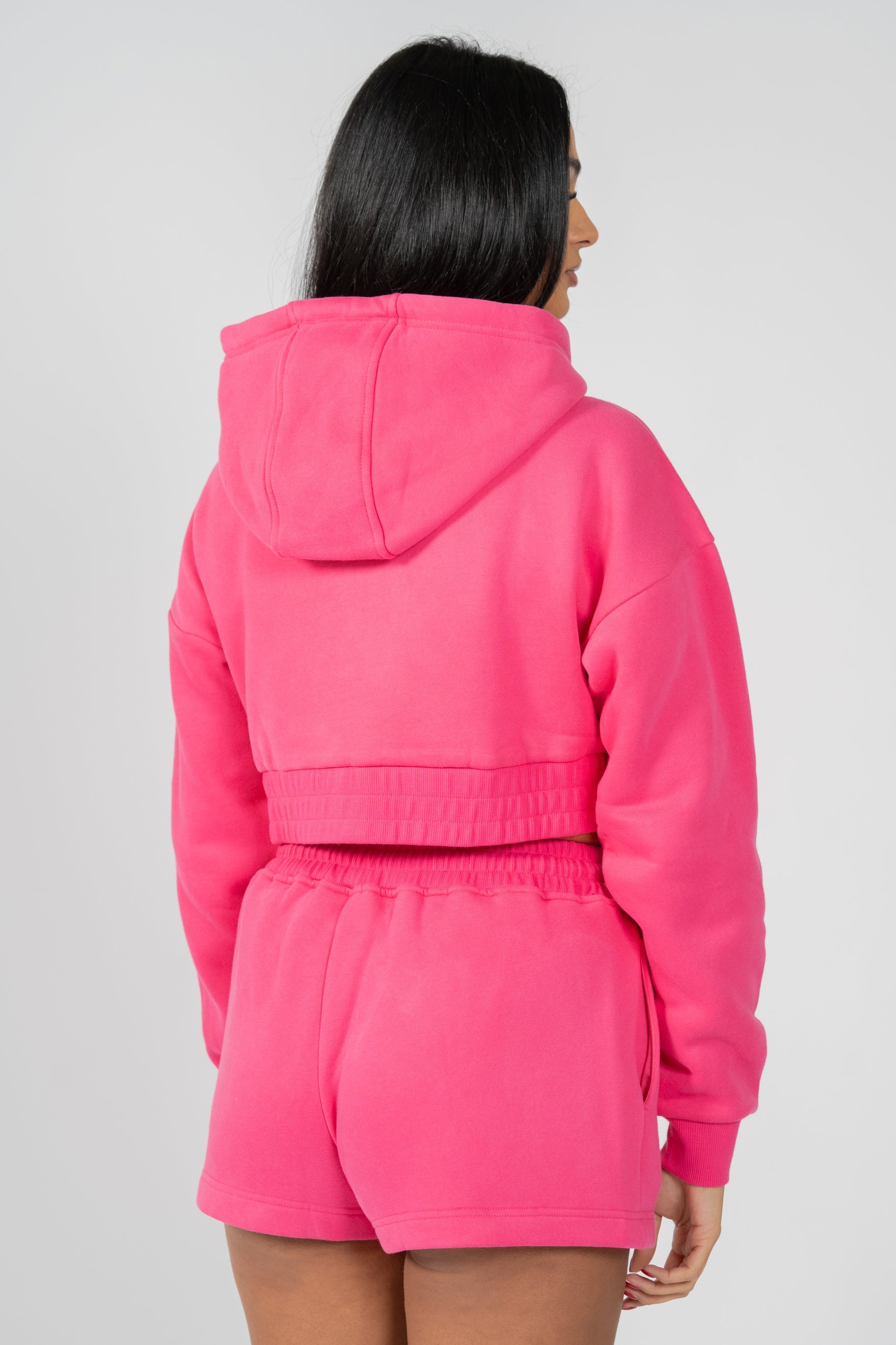 REST DAY FEMALE RECOVERY PINK CROP ZIPPY - INFORM ACTIVE