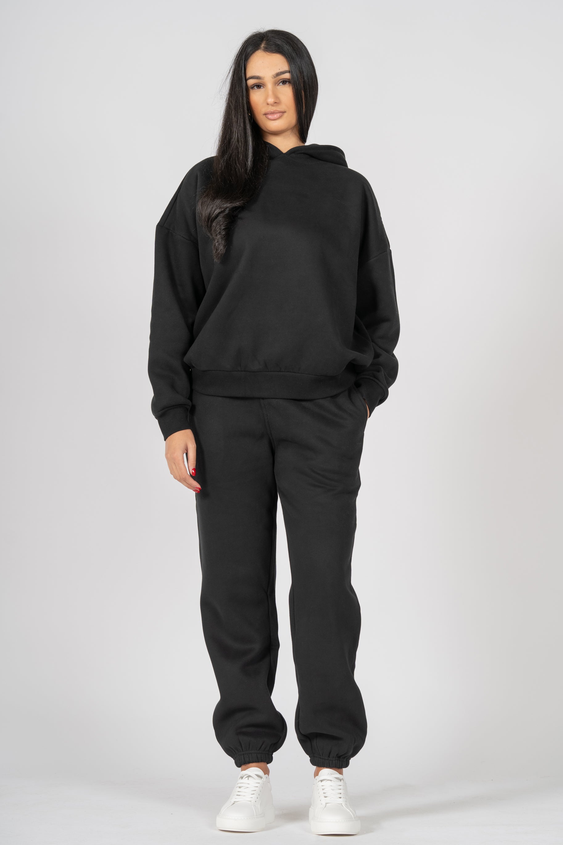 REST DAY FEMALE RECOVERY BLACK OVERSIZED HOODIE - INFORM ACTIVE