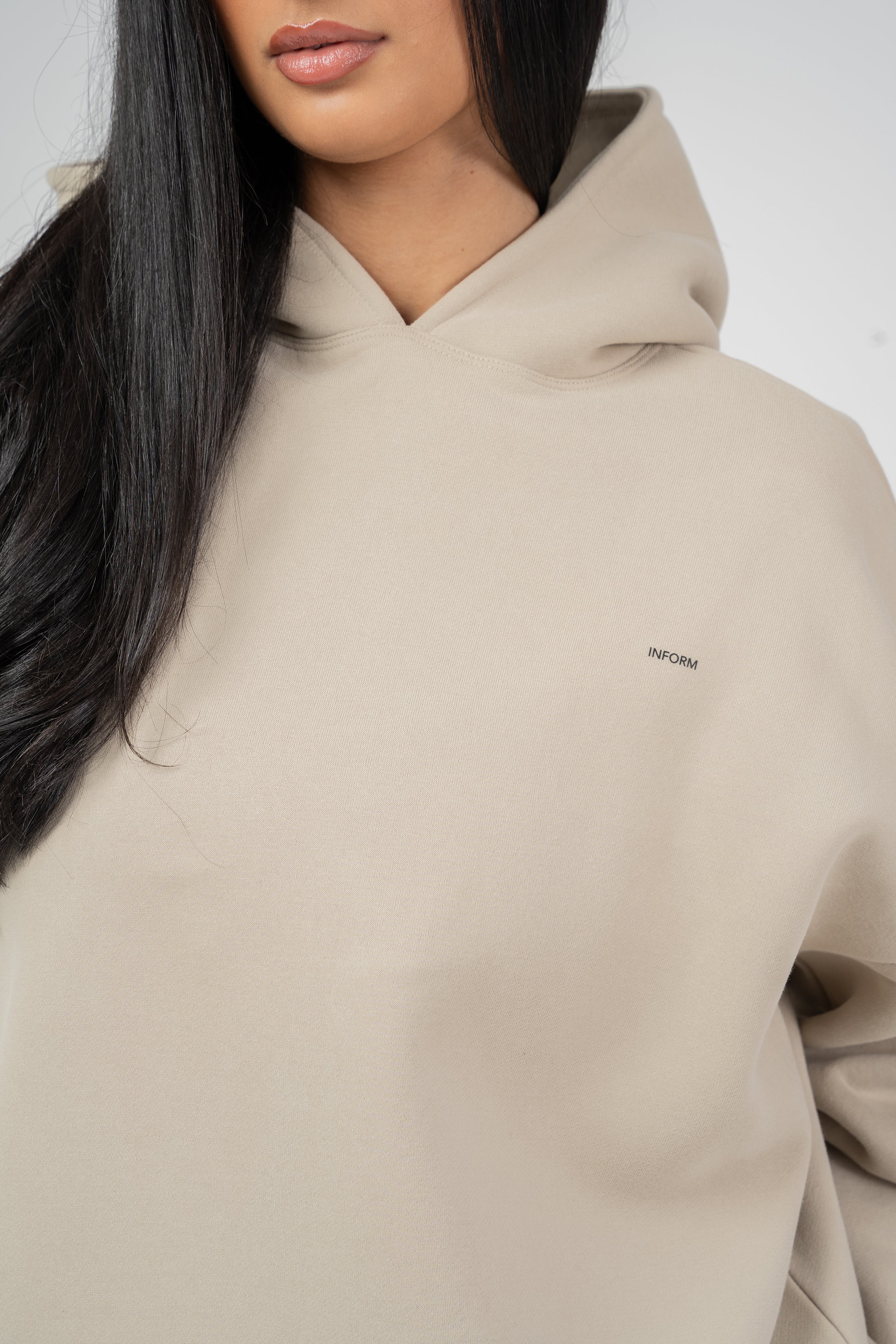 REST DAY FEMALE RECOVERY SAND OVERSIZED HOODIE - INFORM ACTIVE