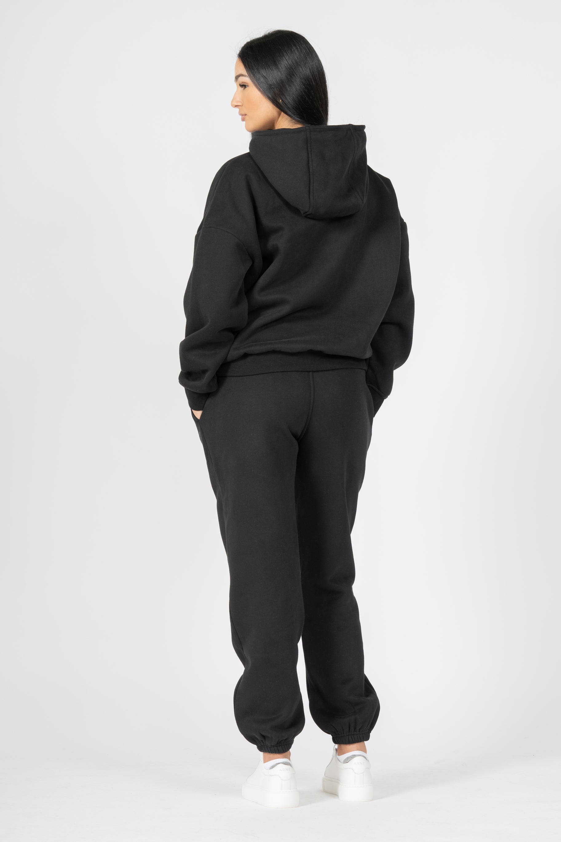 REST DAY FEMALE RECOVERY BLACK OVERSIZED HOODIE - INFORM ACTIVE