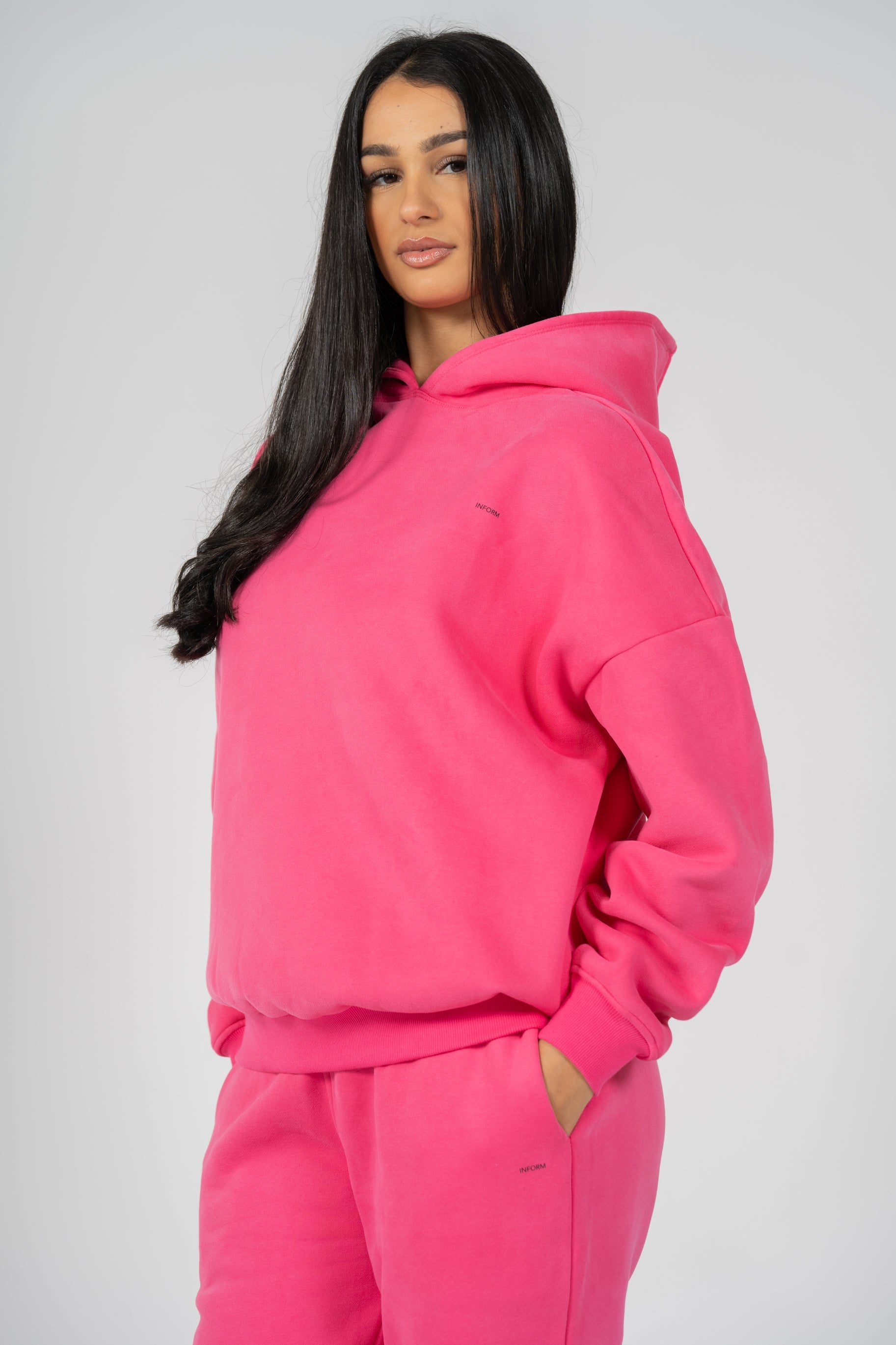 REST DAY FEMALE RECOVERY PINK OVERSIZED HOODIE - INFORM ACTIVE