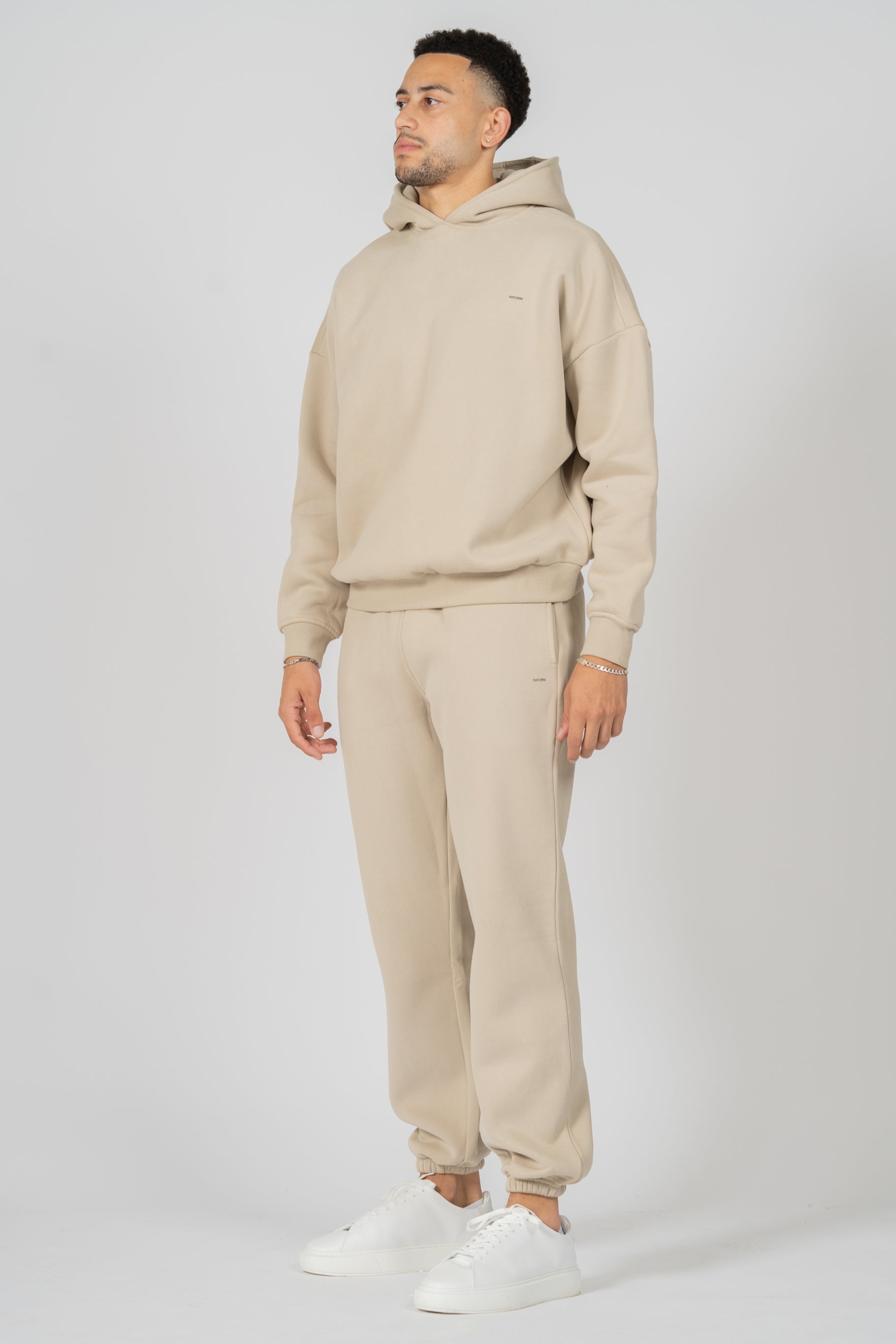 REST DAY MALE RECOVERY SAND OVERSIZED HOODIE - INFORM ACTIVE