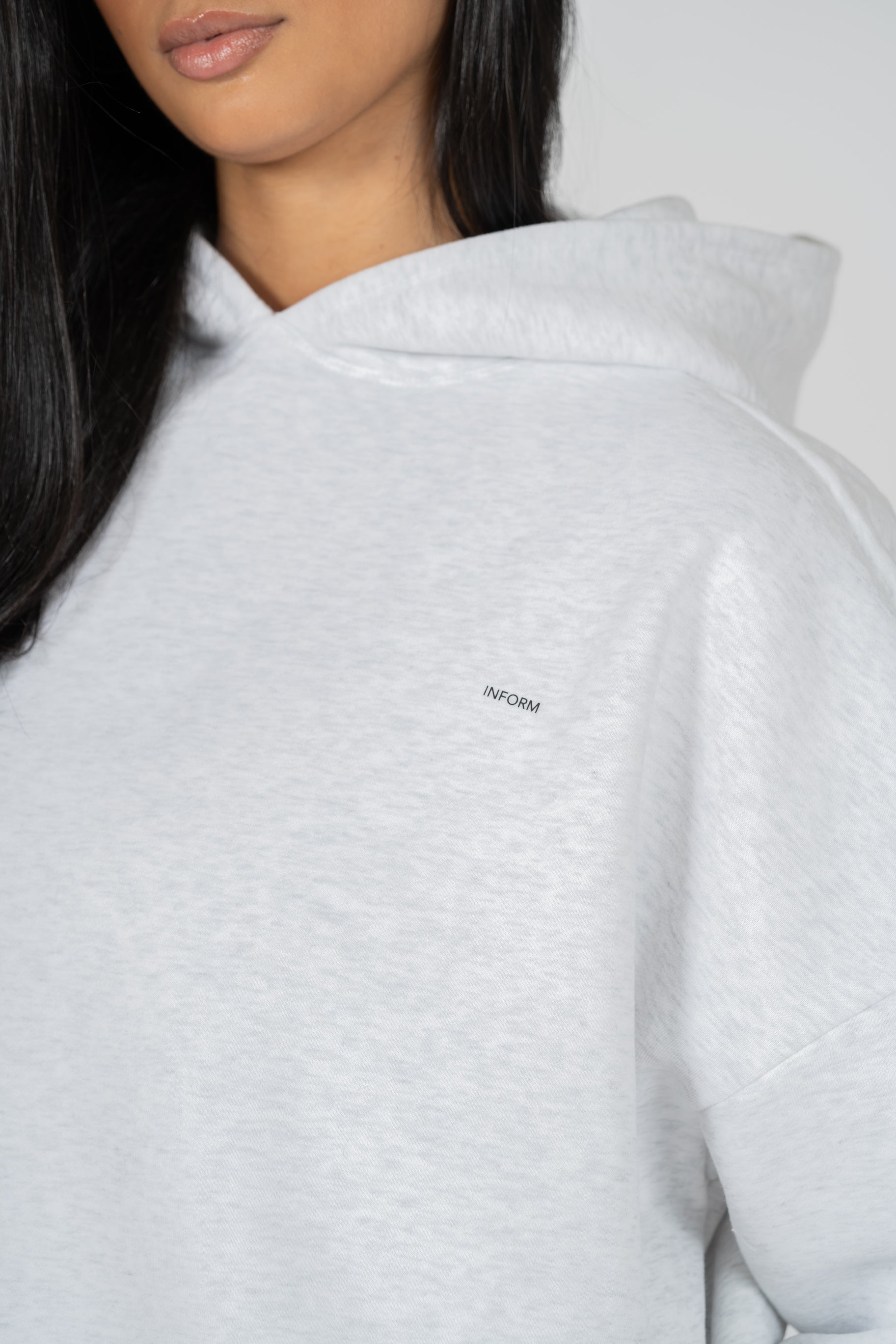 REST DAY FEMALE RECOVERY GREY OVERSIZED HOODIE - INFORM ACTIVE