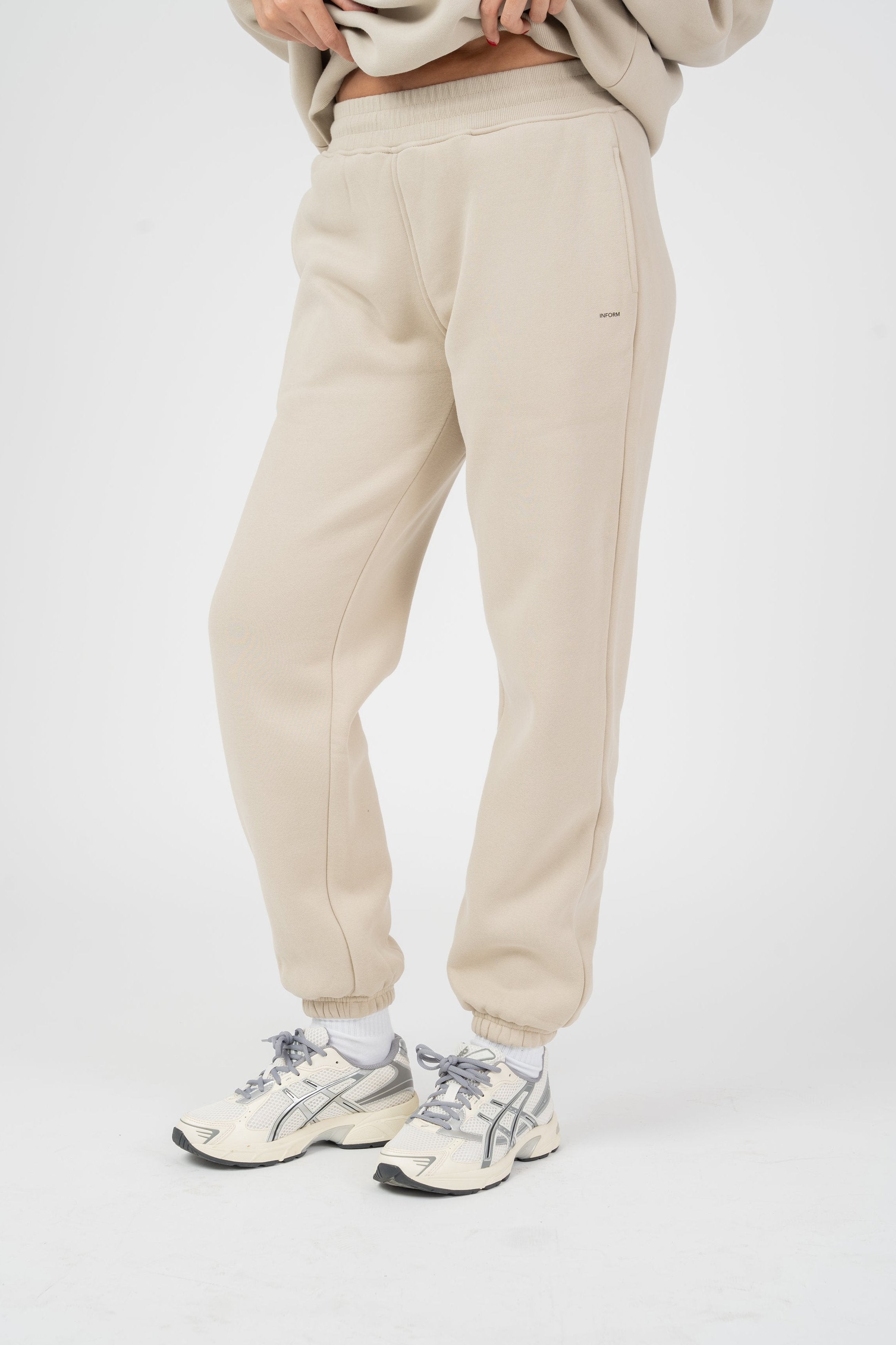 REST DAY FEMALE RECOVERY SAND OVERSIZED JOGGERS - INFORM ACTIVE
