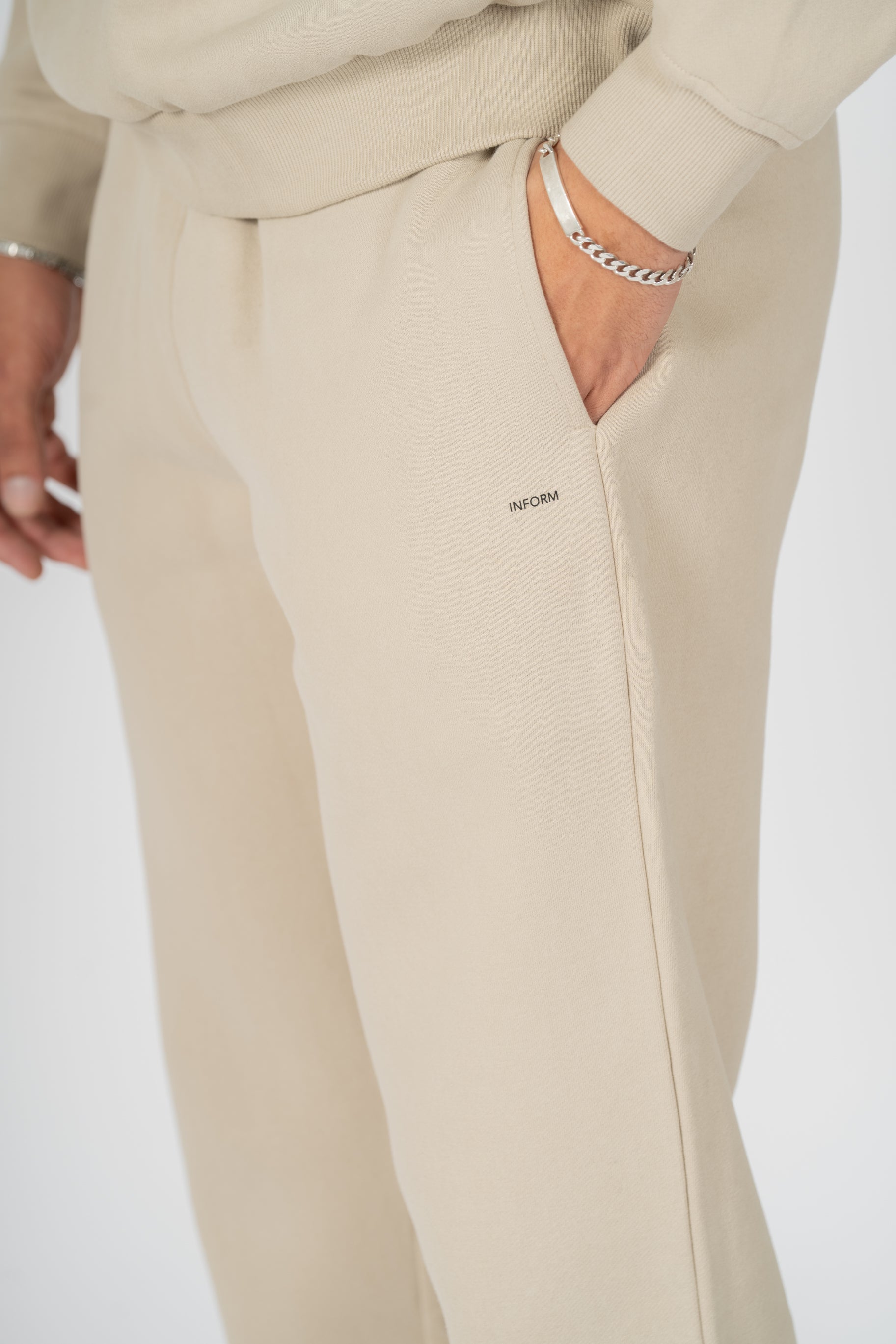 REST DAY MALE RECOVERY SAND OVERSIZED JOGGERS - INFORM ACTIVE