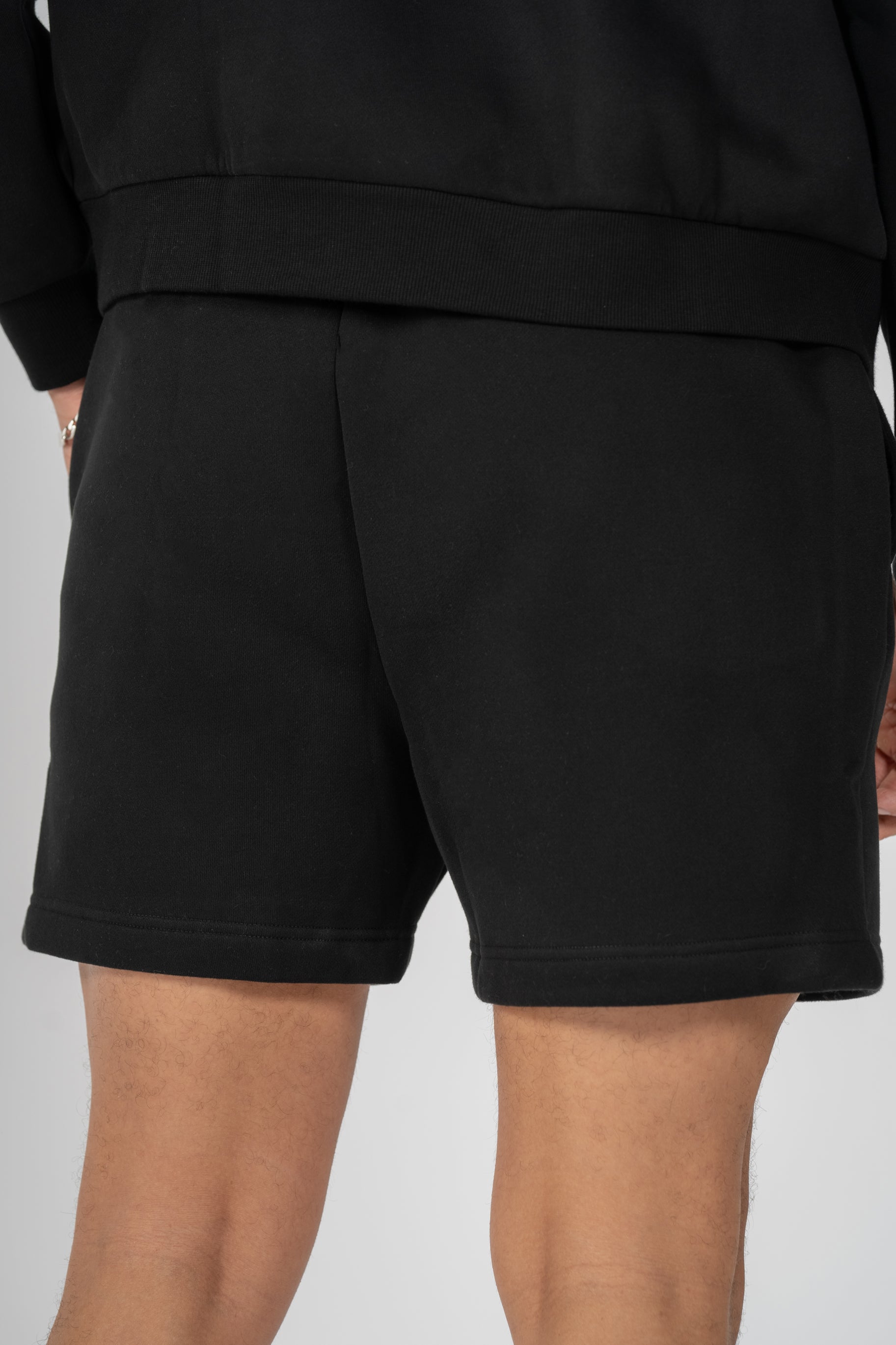 REST DAY MALE RECOVERY BLACK SWEAT SHORTS - INFORM ACTIVE