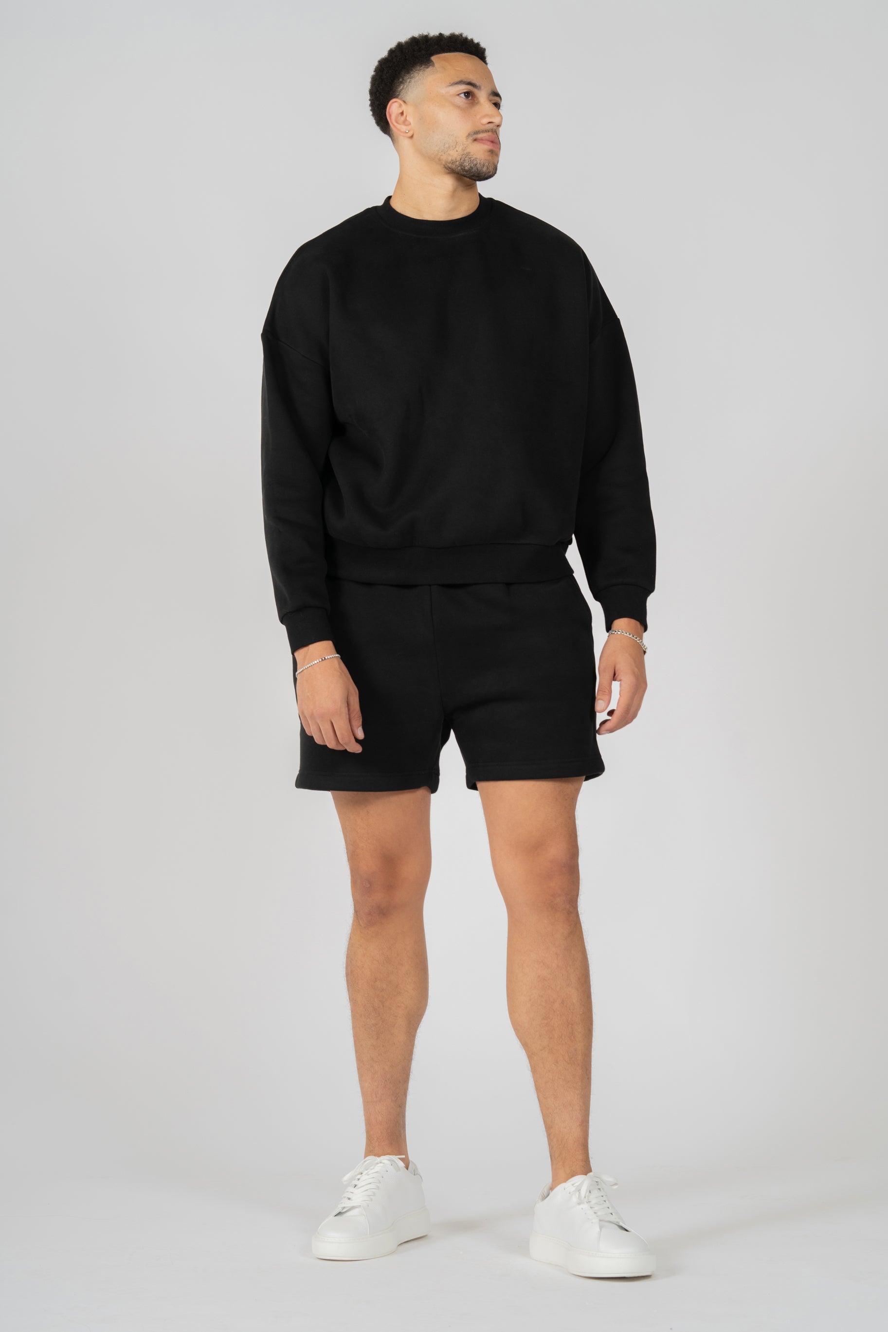 REST DAY MALE RECOVERY BLACK SWEAT SHORTS - INFORM ACTIVE