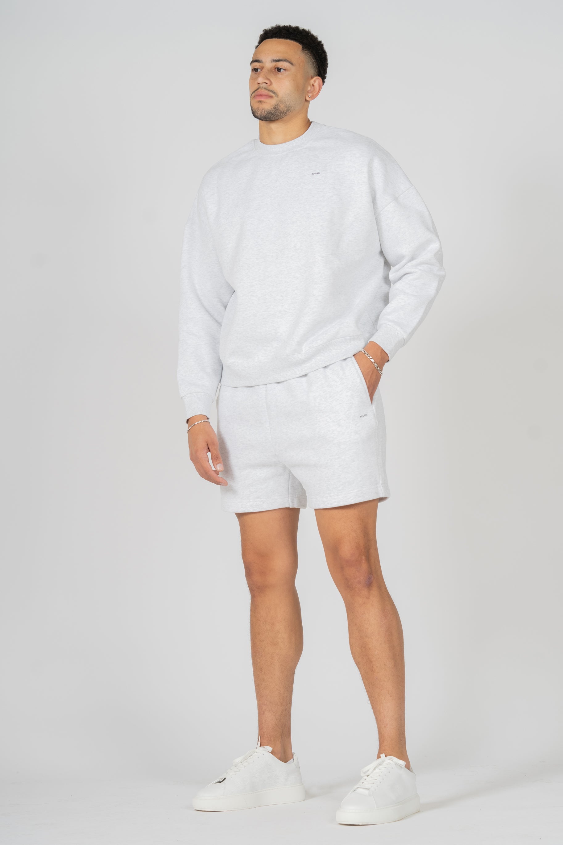 REST DAY MALE RECOVERY BLUE SWEAT SHORTS - INFORM ACTIVE