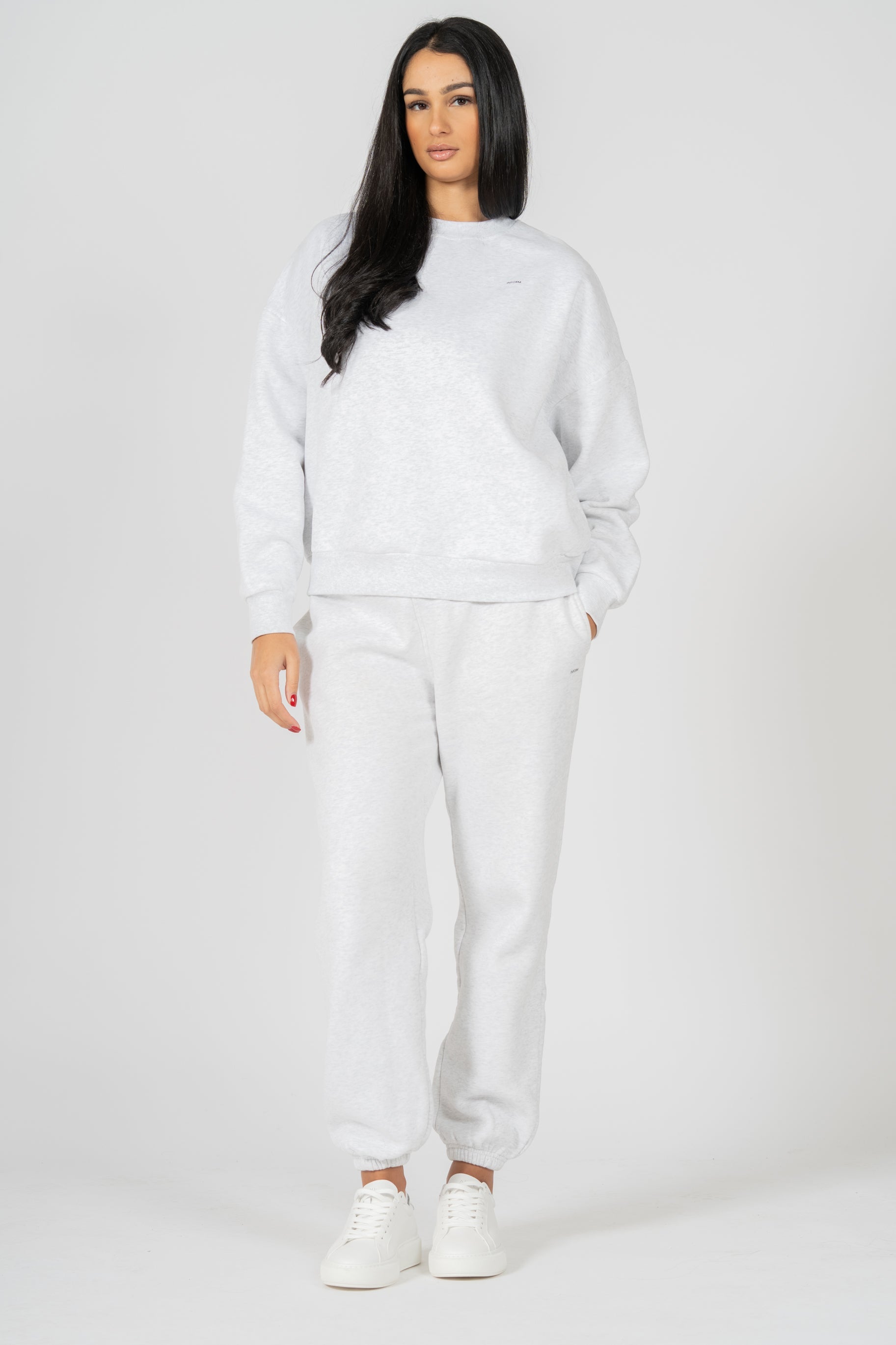 REST DAY FEMALE RECOVERY GREY CREWNECK SWEATSHIRT - INFORM ACTIVE