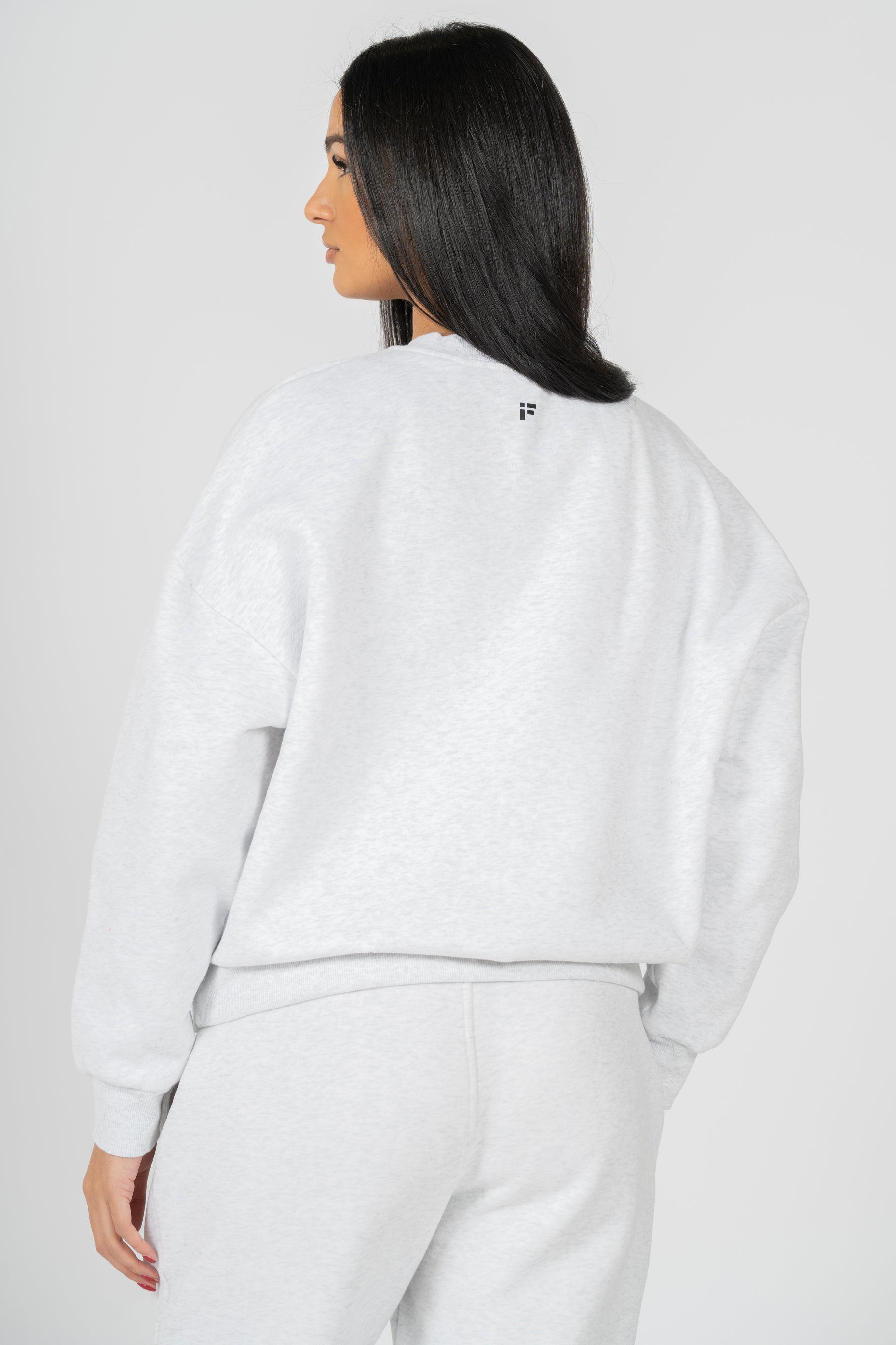 REST DAY FEMALE RECOVERY GREY CREWNECK SWEATSHIRT - INFORM ACTIVE