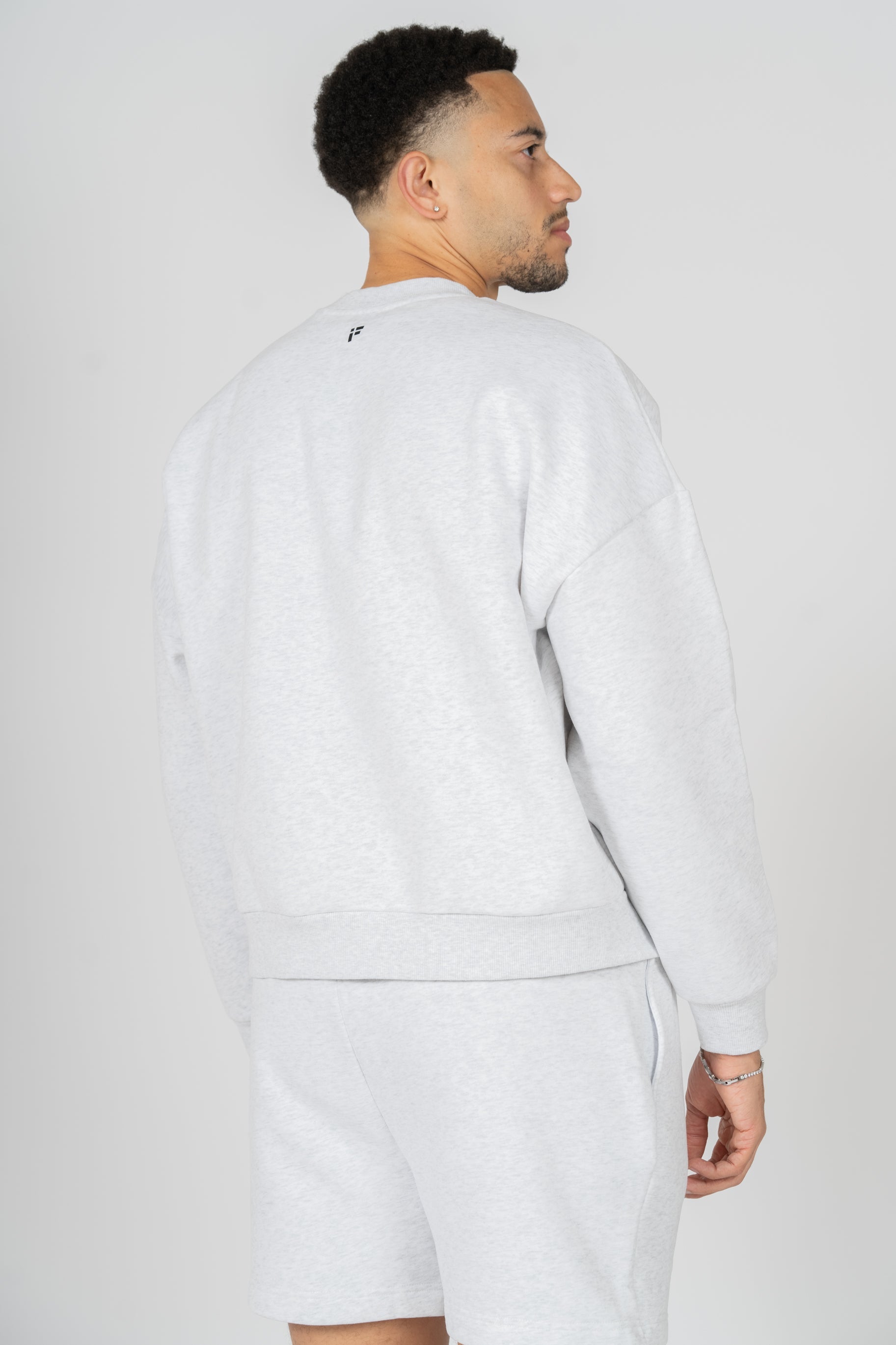 REST DAY MALE RECOVERY GREY CREWNECK SWEATSHIRT - INFORM ACTIVE