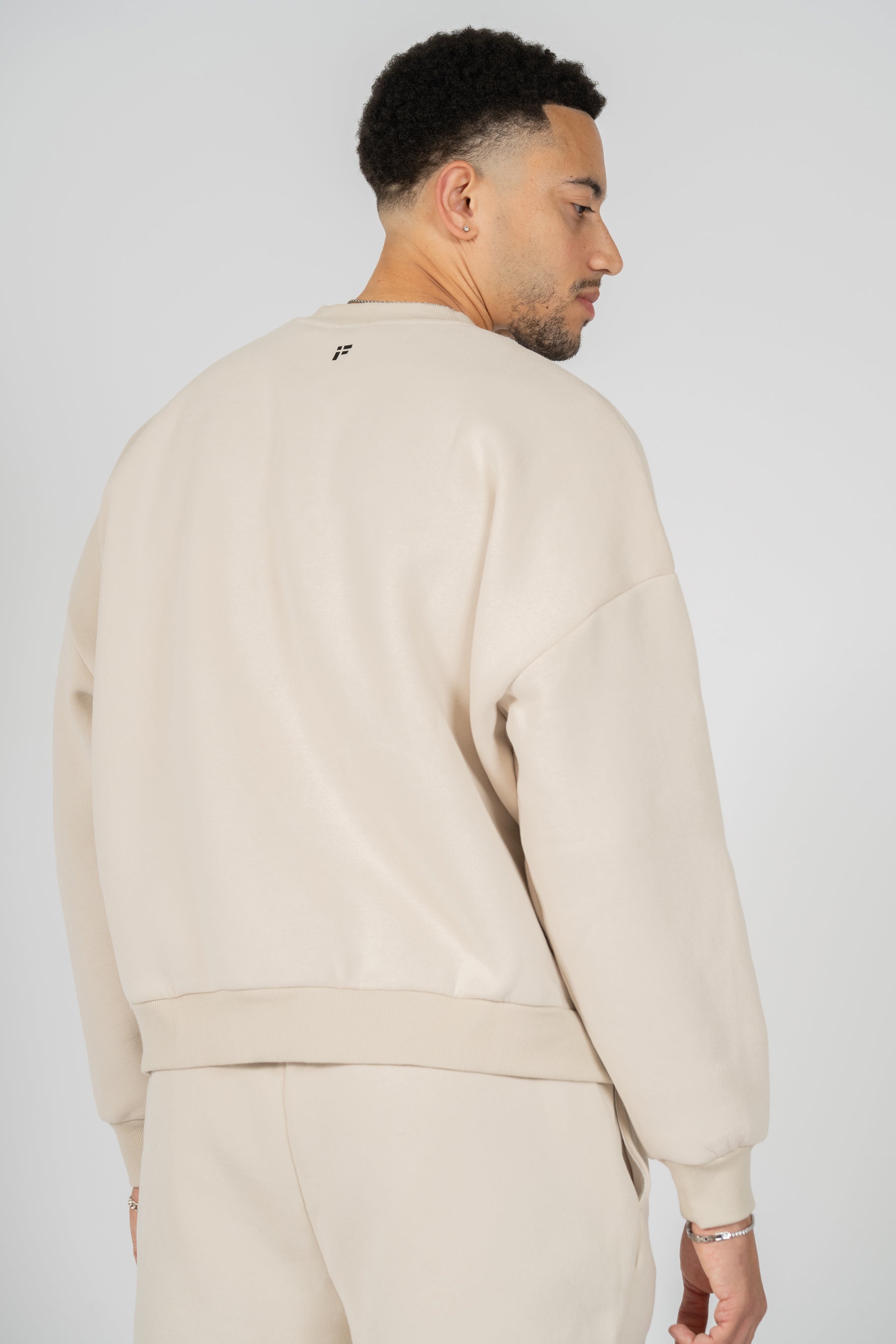 REST DAY MALE RECOVERY SOFT SAND CREWNECK SWEATSHIRT - INFORM ACTIVE