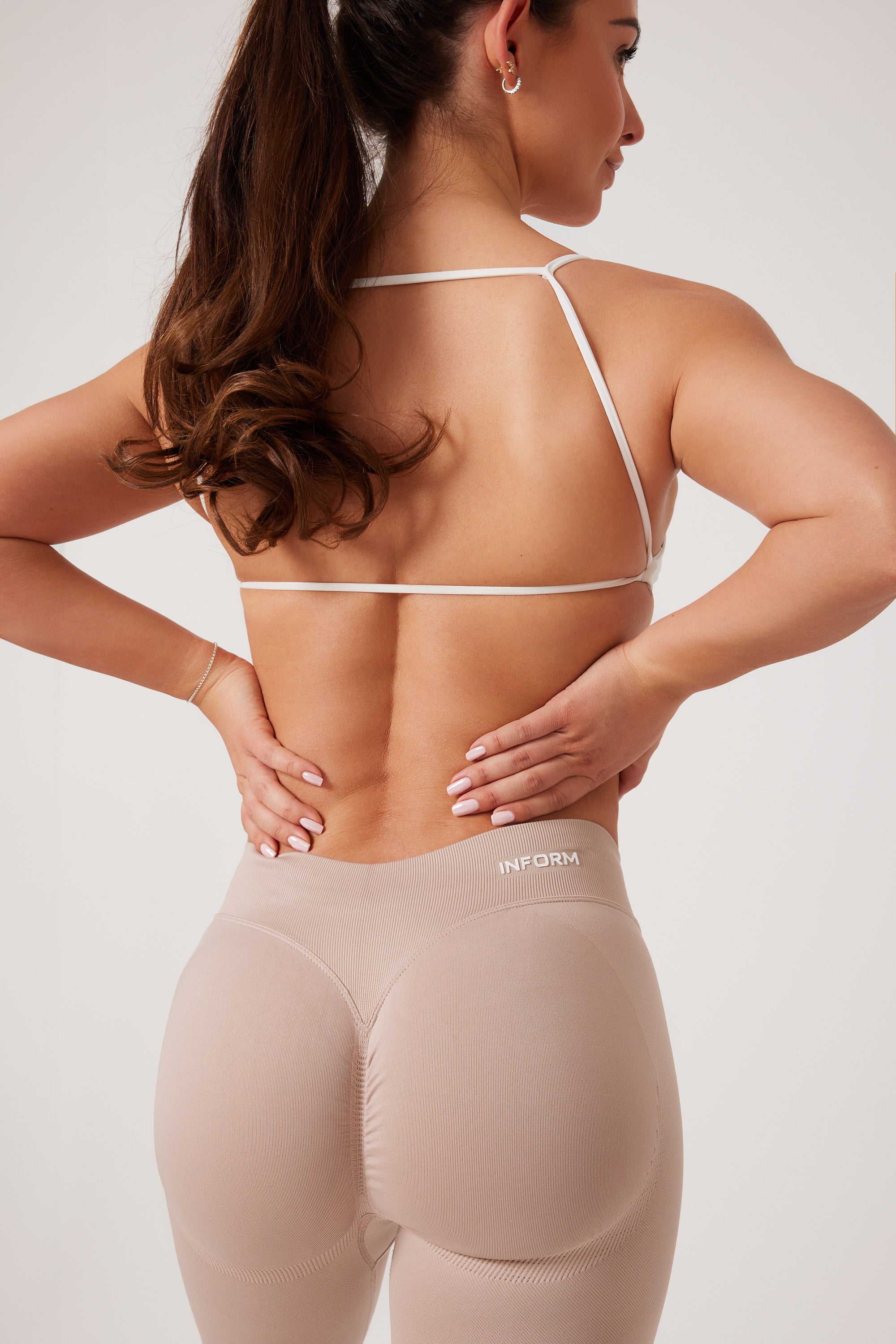 Sculpt Minimal Open Back Sports Bra - INFORM ACTIVE