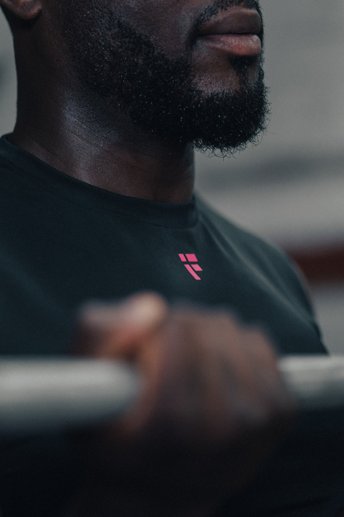 MALE TRANSFORM BLACK AND PINK TECHNICAL SLEEVELESS GYM WORKOUT TOP - INFORM ACTIVE