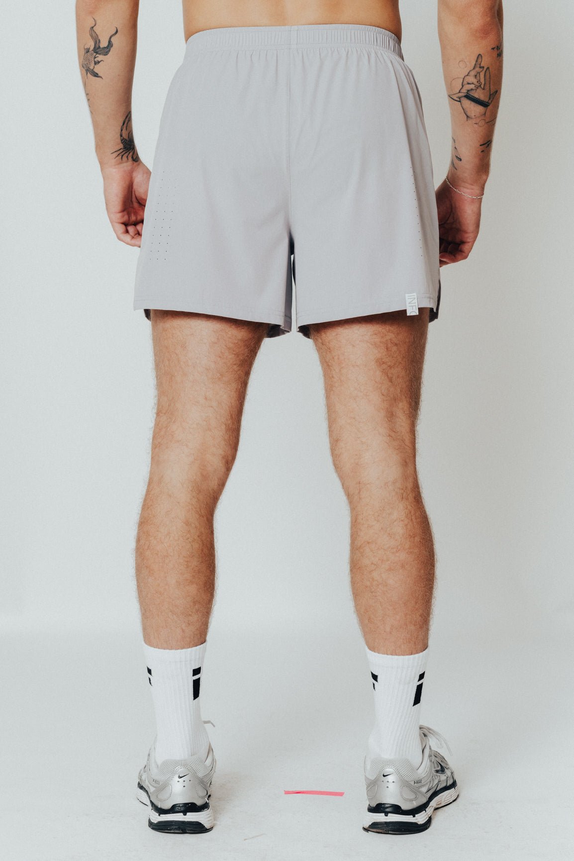 MALE TRANSFORM GREY TECHNICAL TRAINING GYM SHORTS - INFORM ACTIVE