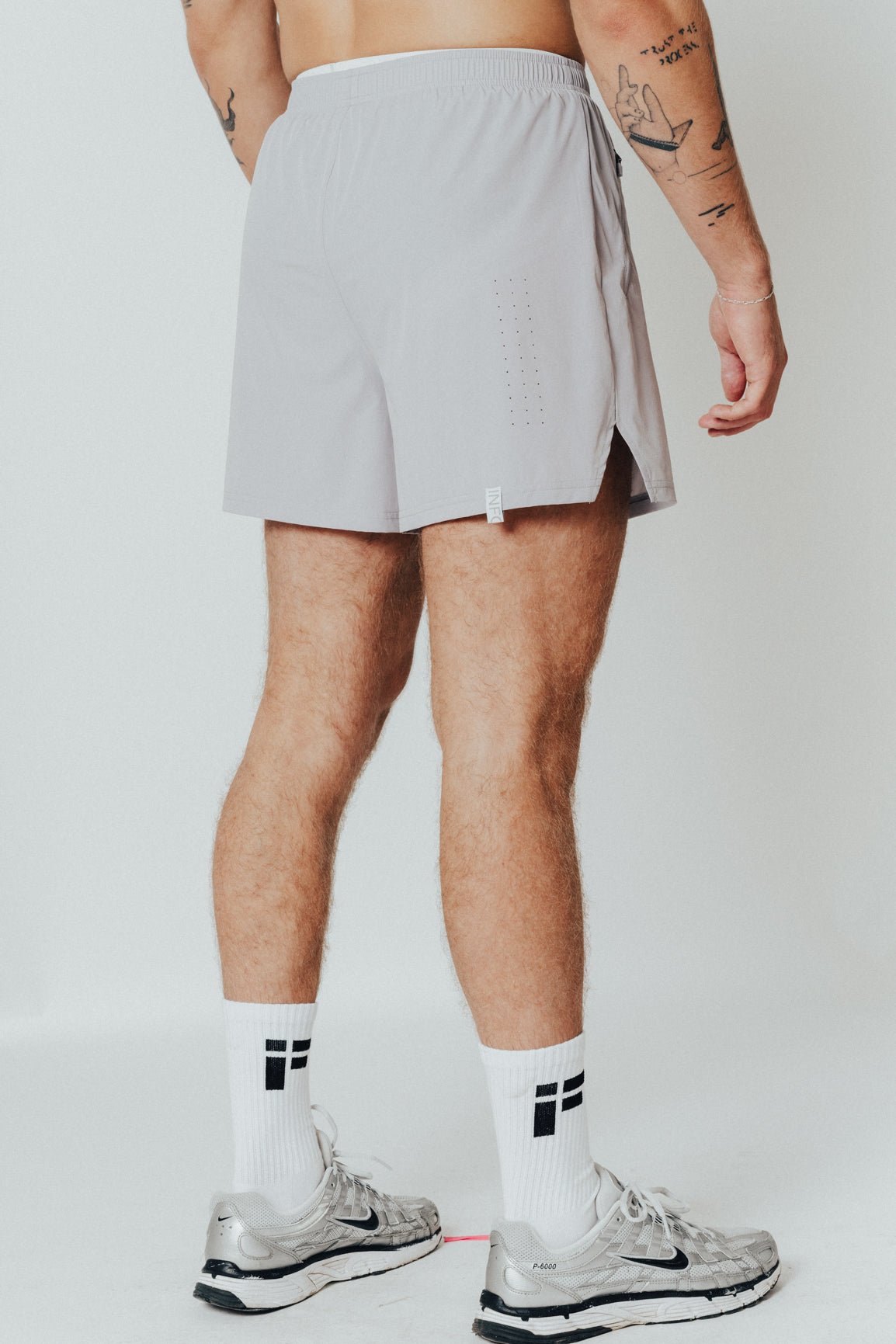 MALE TRANSFORM GREY TECHNICAL TRAINING GYM SHORTS - INFORM ACTIVE