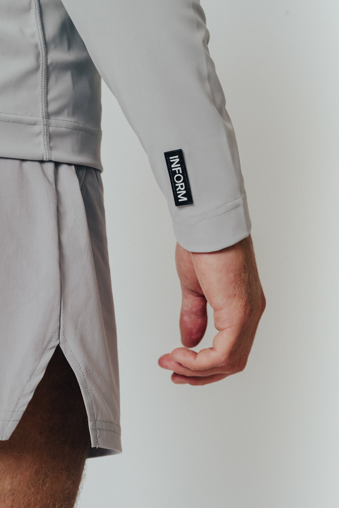 MALE TRANSFORM GREY TECHNICAL TRAINING GYM SHORTS - INFORM ACTIVE