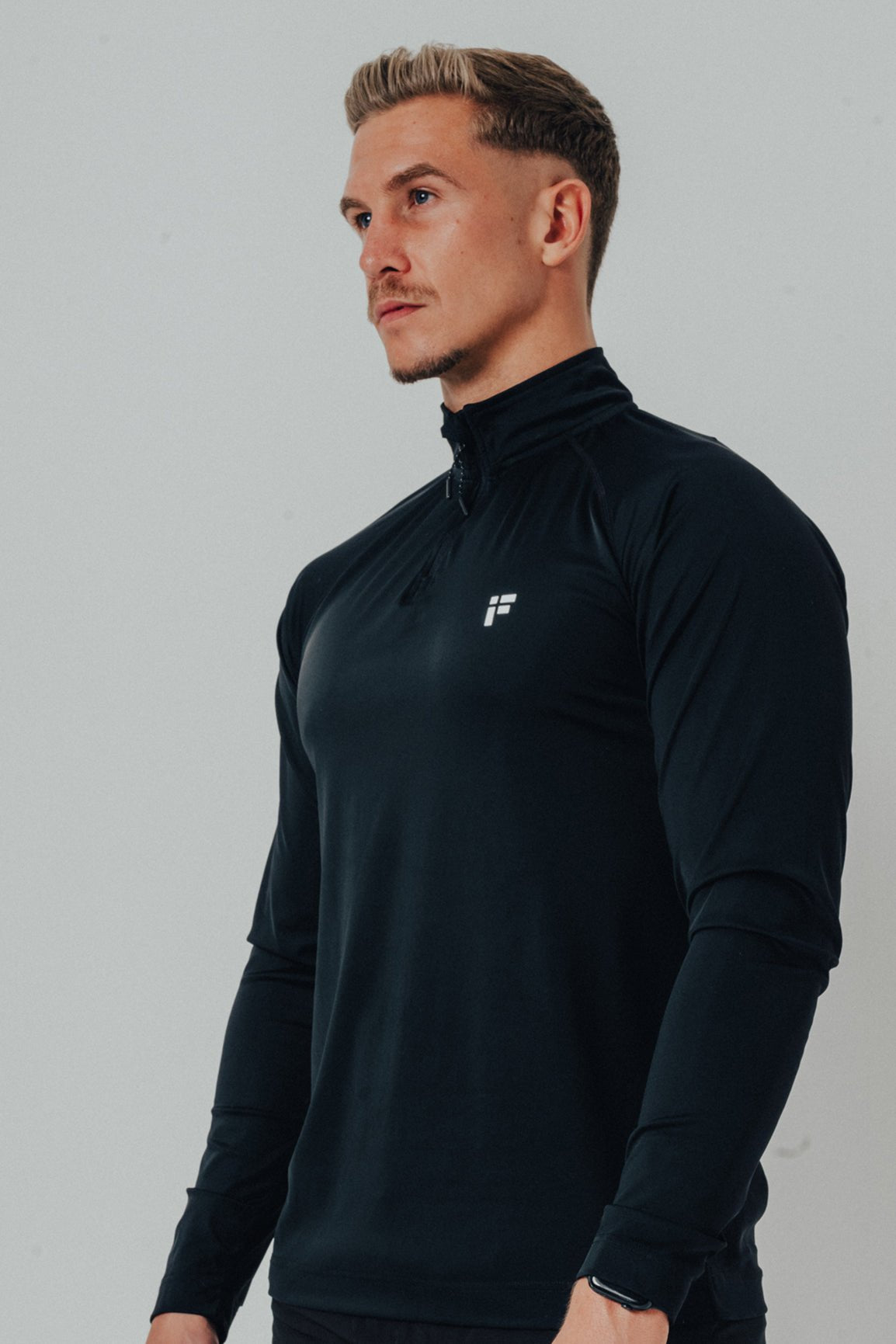 TRA - QUARTER ZIP TRAINING TOP - INFORM ACTIVE