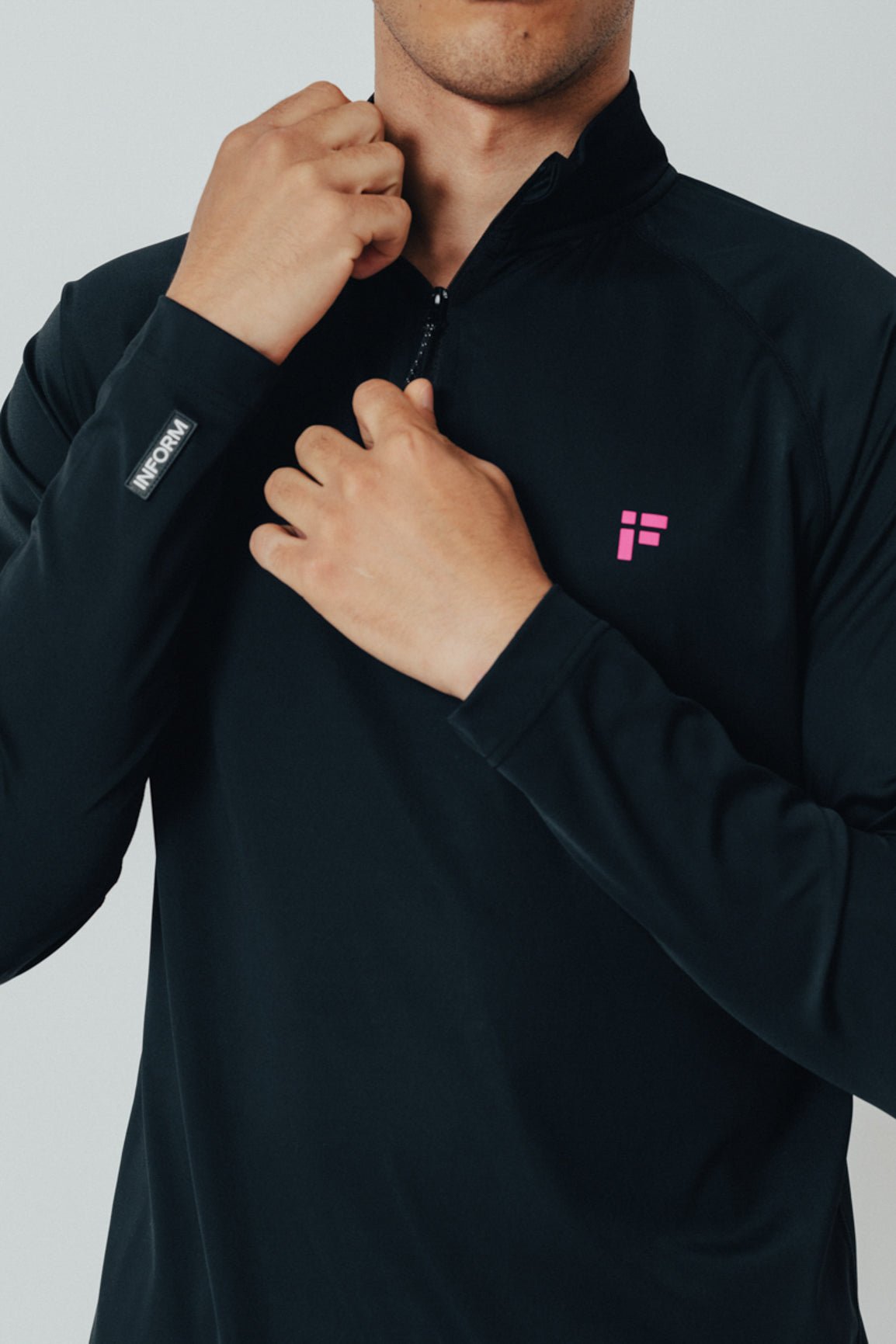 TRA - QUARTER ZIP TRAINING TOP - INFORM ACTIVE