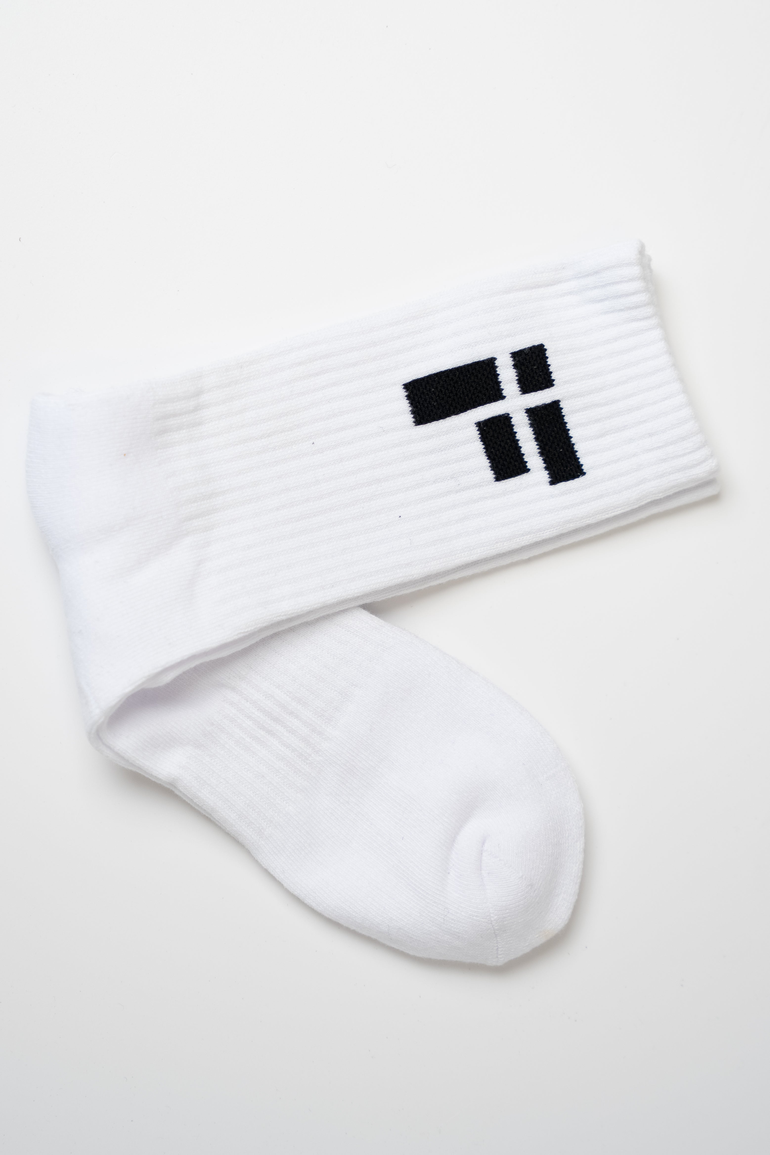 White INFORM Crew Training Socks - INFORM ACTIVE